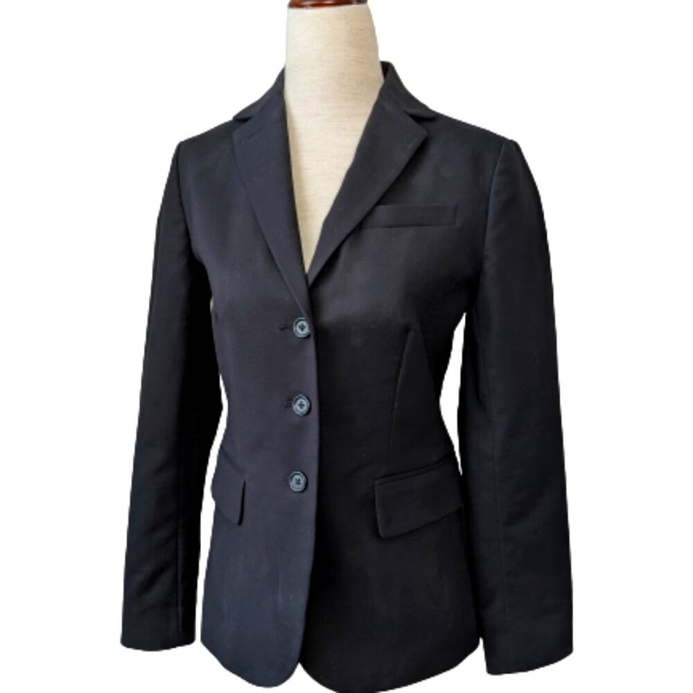 Gap 3 Button Classic Black Blazer Sz 0